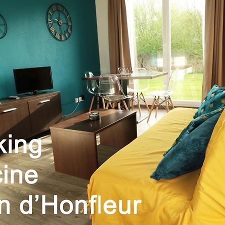 Charmant 2 Pieces Proche D Honfleur, Piscine En Saison, Parking Gratuit, Wifi Equemauville Exterior photo